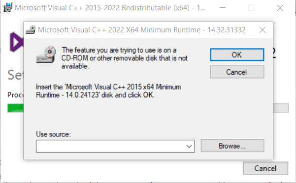 The feature you are trying to use is on a CD-ROM or other removable disk that is not available 42cbc9d7-0d7e-4a08-9b2d-966841562575?upload=true.png