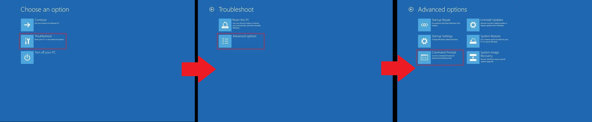 My Windows 10 advanced startup doesn't show the regular options 42d0ded9-b345-4ade-b3f0-9df5d8e14778?upload=true.png