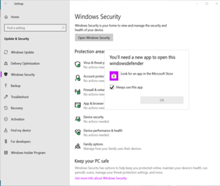Windows Security GUI (SecHealthUI.exe) does not start. 42f8d66f-29c6-4758-9f71-63bd8ed9eb1f?upload=true.png