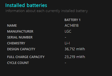 24H2: BLE Device show Battery is low with battery level 97% 43119t-extending-time-between-second-low-battery-notification-hibernation-battery-report-extract.png