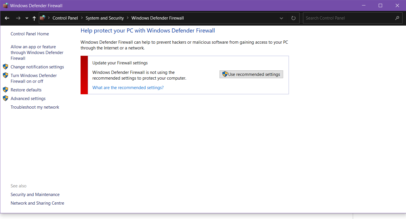 The windows defender firewall service refuses to start. 433a4e52-b5a8-4bd3-83d1-8a32c809c634?upload=true.png