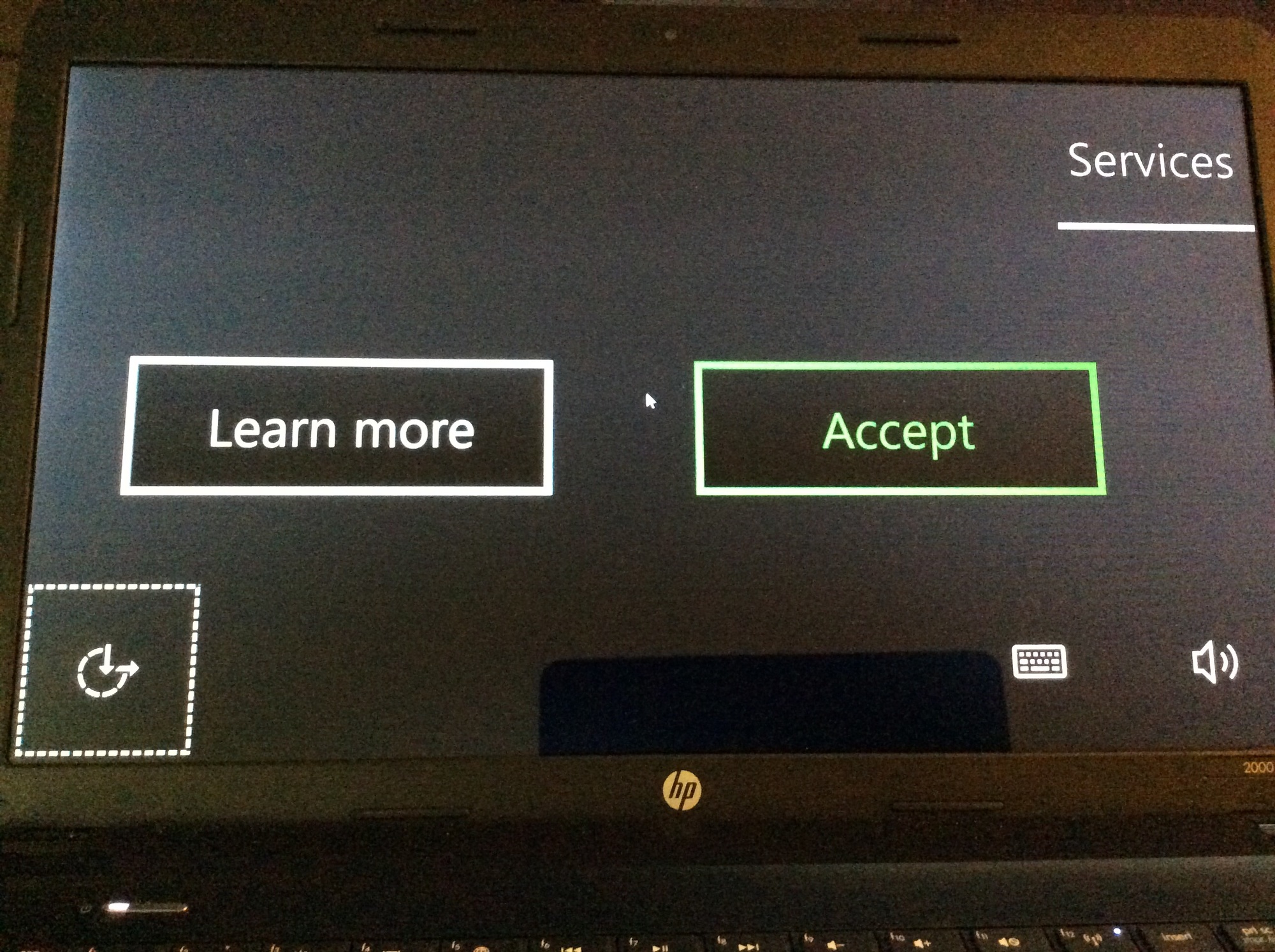 Start Up Screen taken over by weird HUGE FONTS 4352db69-bdb2-4d6d-a344-334078a4a286?upload=true.jpg