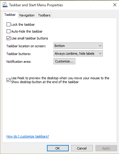 why does my start menu and anything with my win key not work anymore 43620d1485958442t-taskbar-start-menu-properties-have-no-start-menu-tab-anymore-capture-1.png