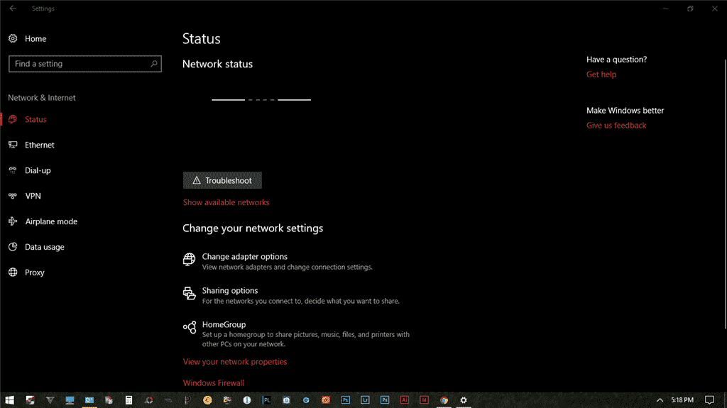 Wifi status appears as a dashed line - cannot find networks (though my computer connects to... 4383127b-282a-4090-8501-6325f6ce4dde.png