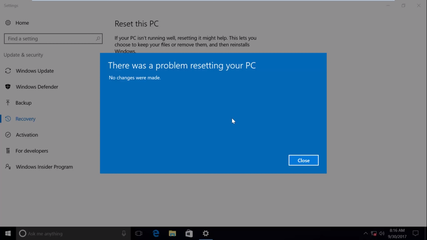 Fixed Issue: There was a problem resetting your pc 43e338e3-37de-4eba-b30d-413960ca201f?upload=true.png