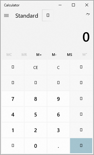 Windows 10 Calculator font missing 441e77d8-4ac0-43a3-9bb9-c4fb4ba3408c?upload=true.png