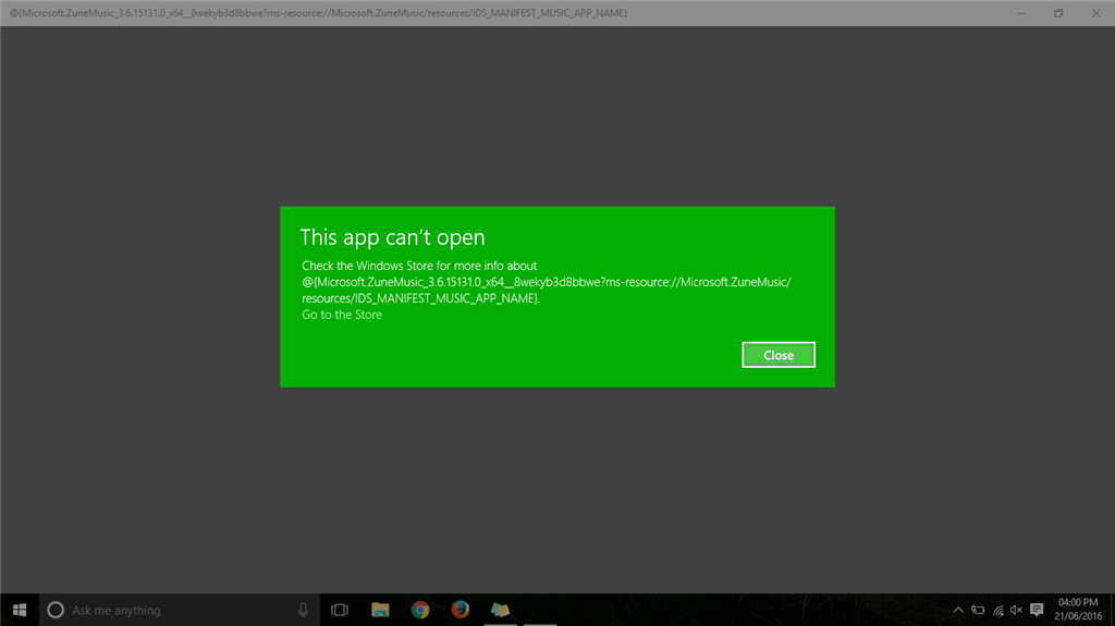 Groove Music, Alarms & Clocks, Calculator, and Microsoft Store won't open and does not... 443368e6-7104-40af-81bd-705c4d780a66.png
