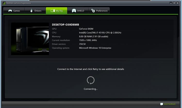 The problem is with a nvidia driver nvidia GeForce 840M where it always has this alarm... 44635d1485958691t-nvidia-geforce-840m-problem-viacd1k.jpg