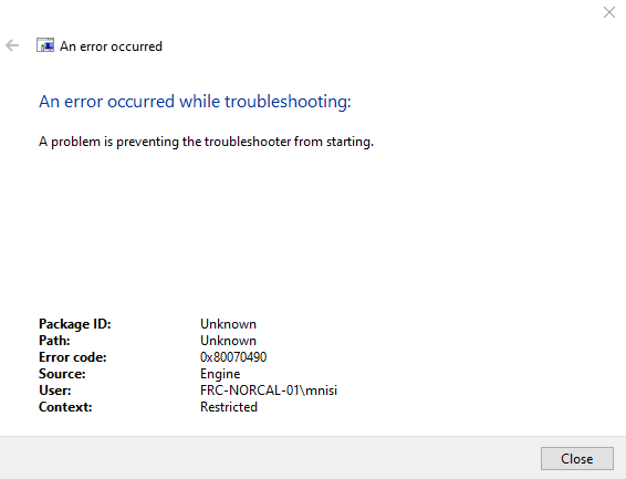 A Problem is preventing Troubleshooter from starting . . . 44a2e826-f934-4e16-a998-8c99f45af922?upload=true.png
