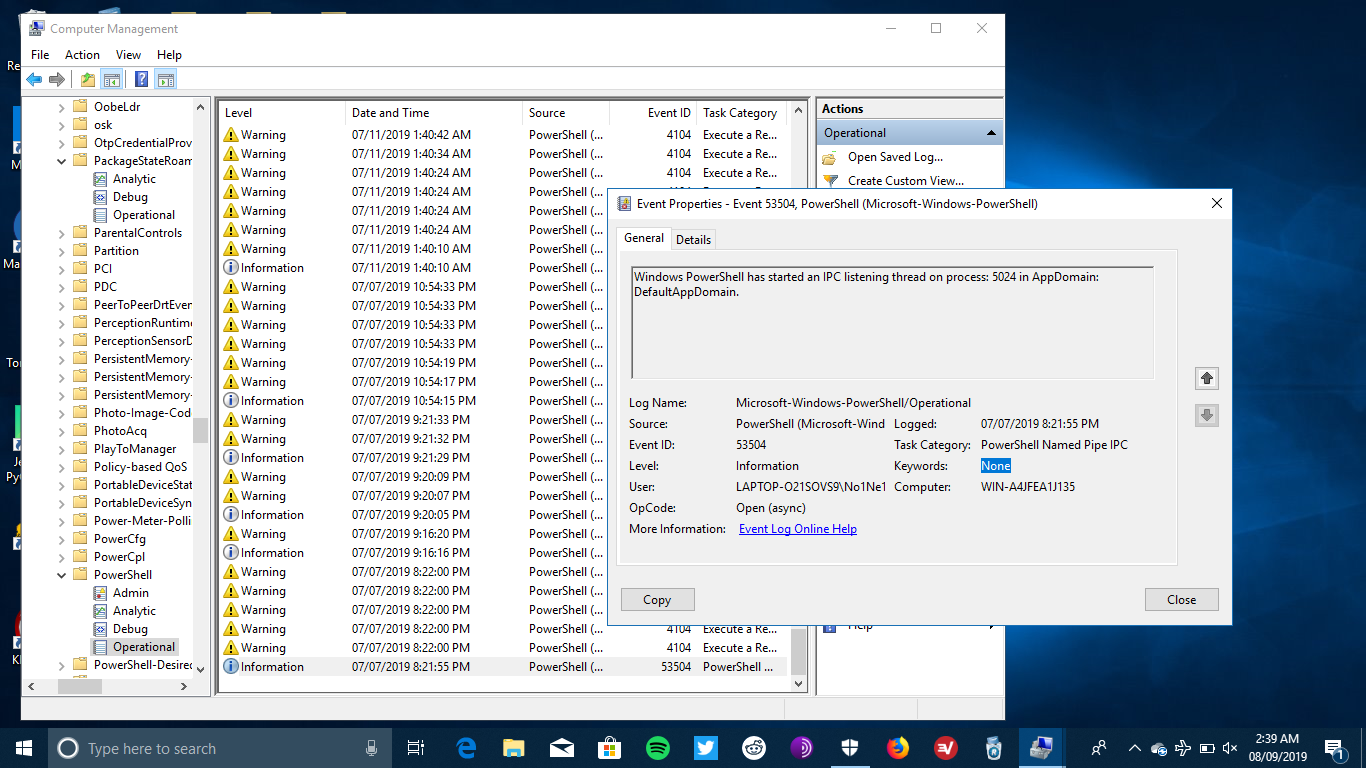 Intruder Alert!!? Executing remote command... 44d5667c-6c8c-4045-9b9a-1cfc8991aa35?upload=true.png