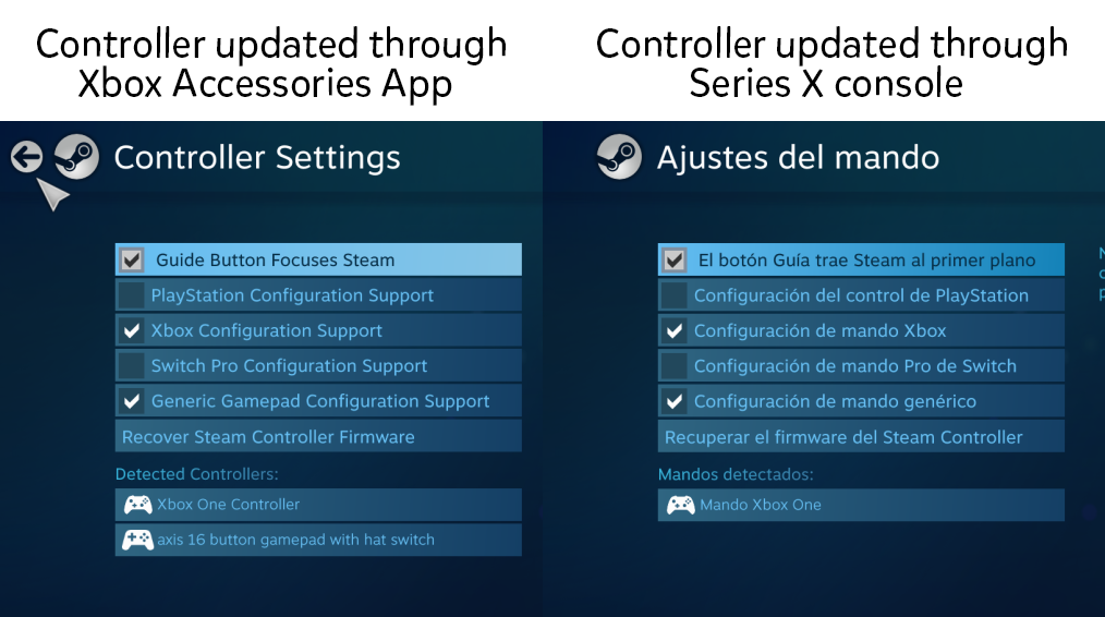 Xbox has pushed an incomplete update for Series XS controllers through Xbox Accessories 45693d1b-8405-4a04-a115-7610dd0ae5c5?upload=true.png