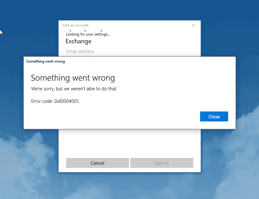 Windows 10 Live Mail - Cannot add account, account already exists. 45813a3f-7d07-4d6d-8450-1f1f6dfbcc07?upload=true.png