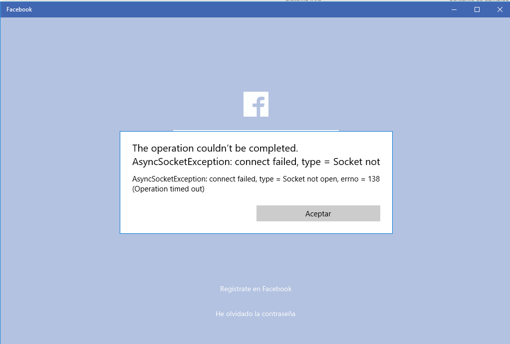 Facebook App can't connect due to AsyncSocketException 458f6213-e9dc-4a92-9db6-90f269a683f2?upload=true.png