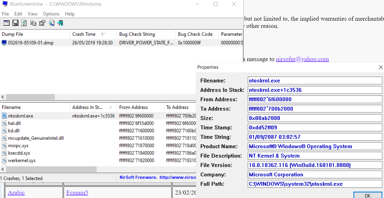 The computer has rebooted from a bugcheck Event ID: 1001 45ae61b6-174b-421a-8d21-e1450916c3b7?upload=true.png