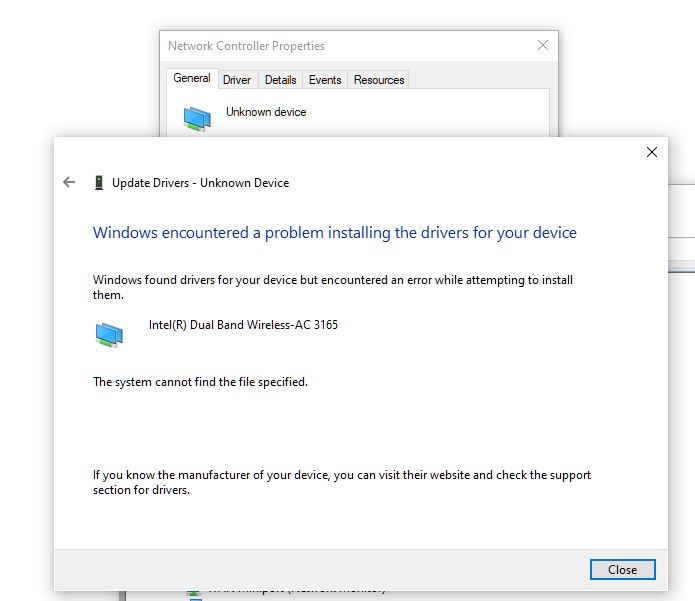 Can't check properties for any of the network adapters and can't install any drivers for... 45bf652e-ce18-405b-a036-3b091d8909fd?upload=true.jpg