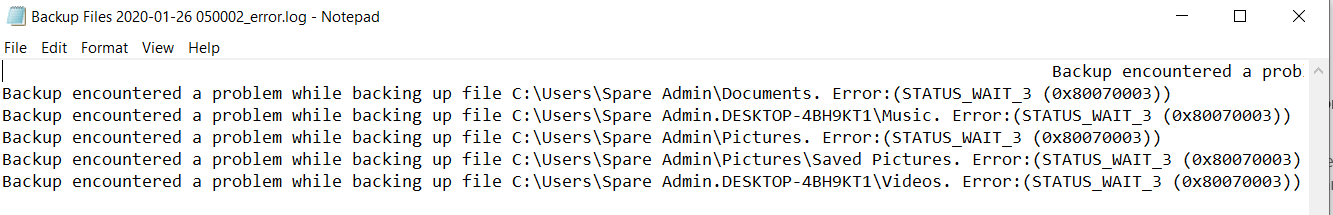 Windows Backup keeps trying to backup a deleted user 45f73d95-f1fd-4173-bd98-d313f11b4e43?upload=true.png