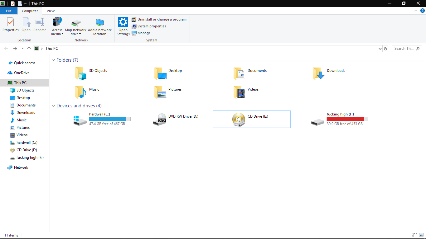CD drive (E:) appears out of nowhere...when try to eject the drive it showing an error message 45fc3edf-40c8-4dfc-afe0-674c20566efe?upload=true.png