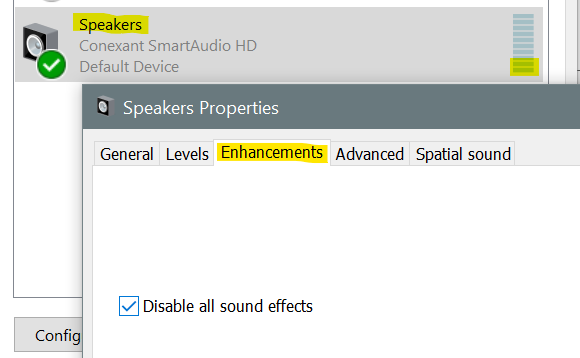 Speakers volume poorly degraded post WIN 10 upgrade. 467b8476-7a98-4032-9986-23e652166991?upload=true.png