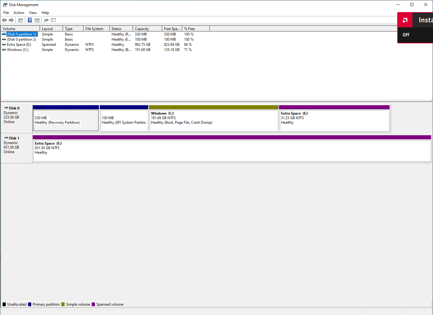 Can't install apps on newly partitioned HDD 467d3418-1687-42e0-a2b8-2b10e9ff4ab1?upload=true.png