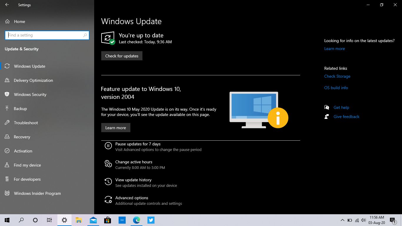 When will the Windows update 2004 Available In India ? 469c4619-ce4c-4469-9533-3213c7e31fa3?upload=true.png