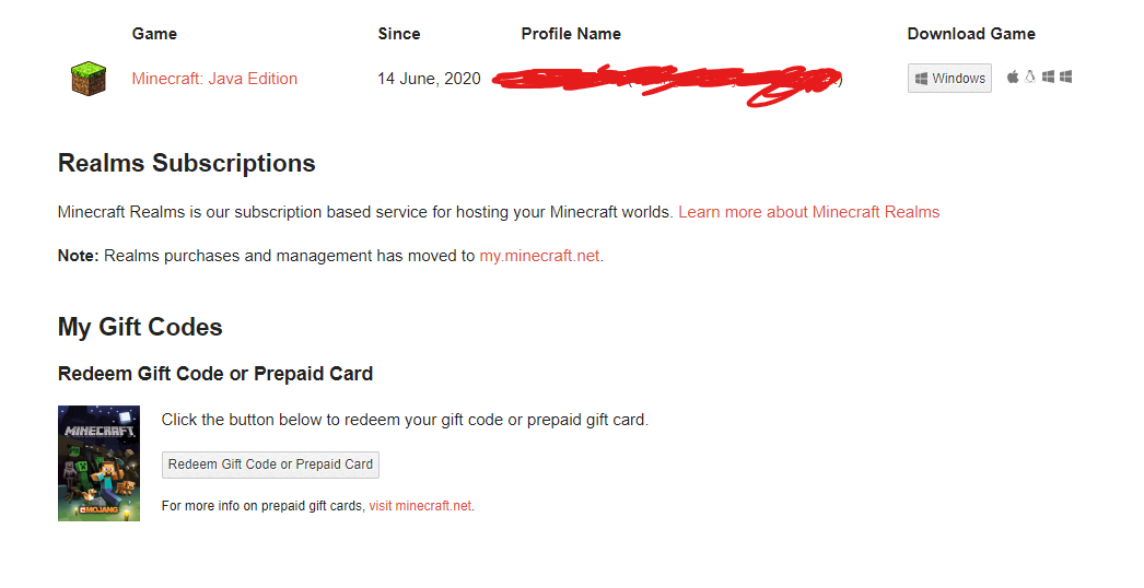 Claim The code option not availabe for minecraft windows 10 4713b048-6cd6-4f05-bc86-b8e21b61628e?upload=true.png