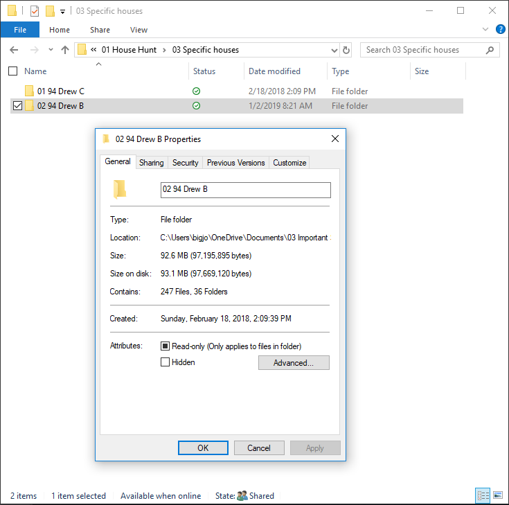 File Explorer -> Properties returning incorrect file count (Windows 10) 474e700d-ab7f-4d8b-a6f5-5c0f43312d7c?upload=true.png