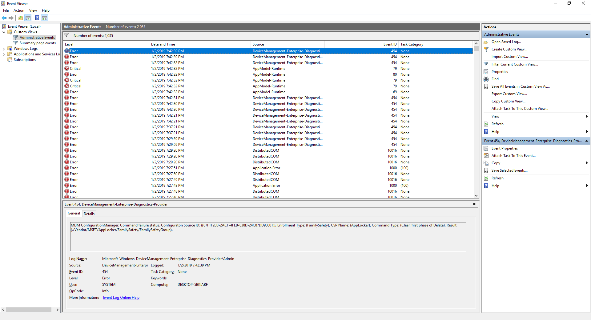 Fresh windows 10 Pro install keeps crashing and forcing my PC to restart. 476e22aa-f0c0-42cb-a0d3-6a9b6d2baf57?upload=true.png