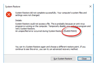 Windows 10 Pro 20H2 Restore from restore point fails 477e48e1-5b31-466b-9ec0-e5694fcfd445?upload=true.png