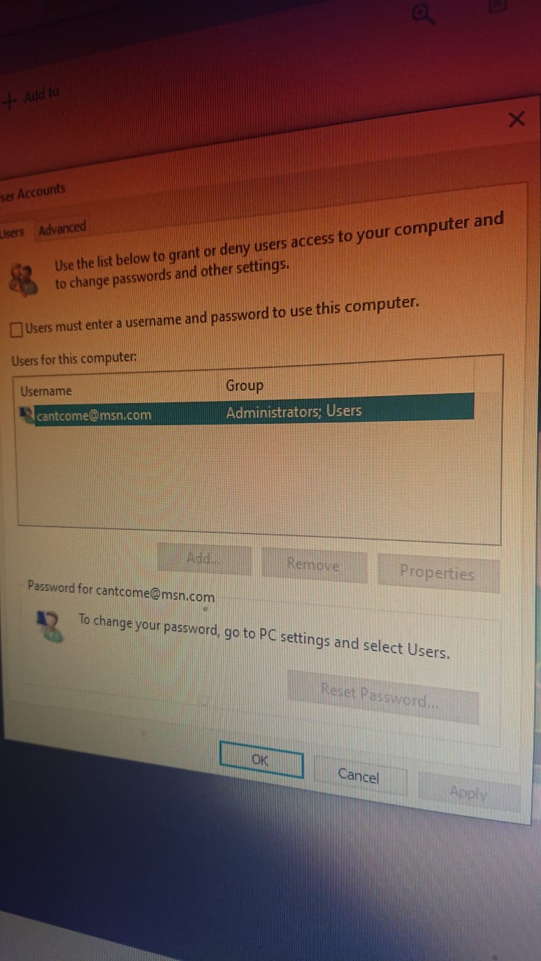 2 users displayed at login but only one user occurred when trying to disable password login 479ae4b4-f15d-414f-8c15-187e8bb3dc33?upload=true.jpg