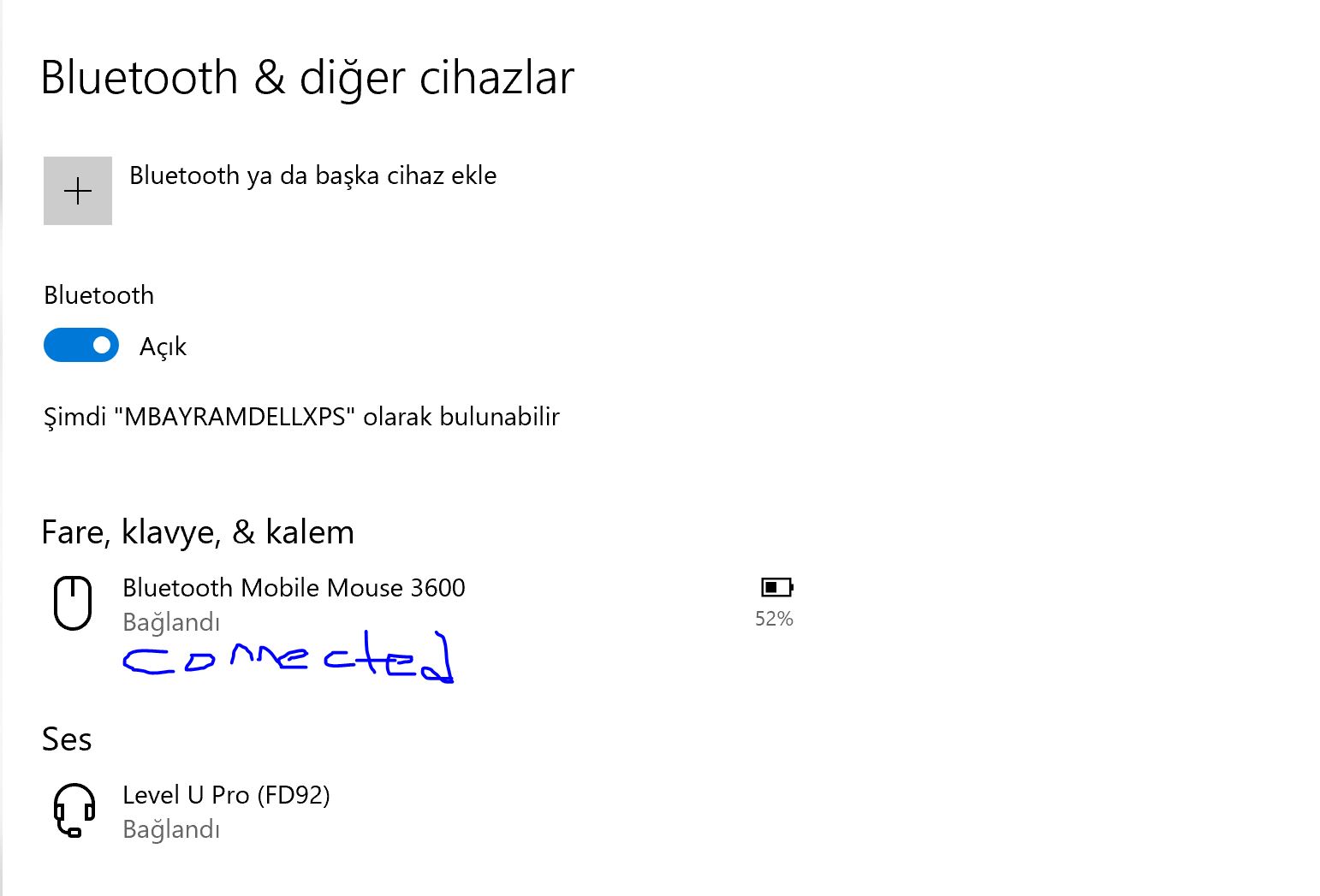 i paired and connected my earphone but i cant see it in playback devices list 47a8aede-3b10-4062-b754-561e4fac880b?upload=true.jpg