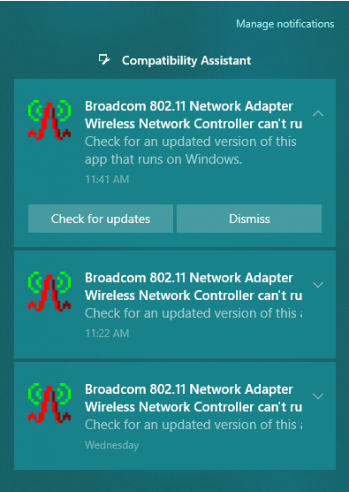 Upgraded from Window 7 to Windows 10 / Broadcom 802.11 Network Adapter Wireless Controller... 47b4053e-05dd-446b-ba26-7e07a8600318?upload=true.png