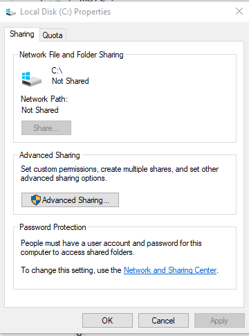 All tabs missing in Local Disk Properties 4846a07e-a972-4f01-bbfb-fb7d2dd1e5d3?upload=true.png