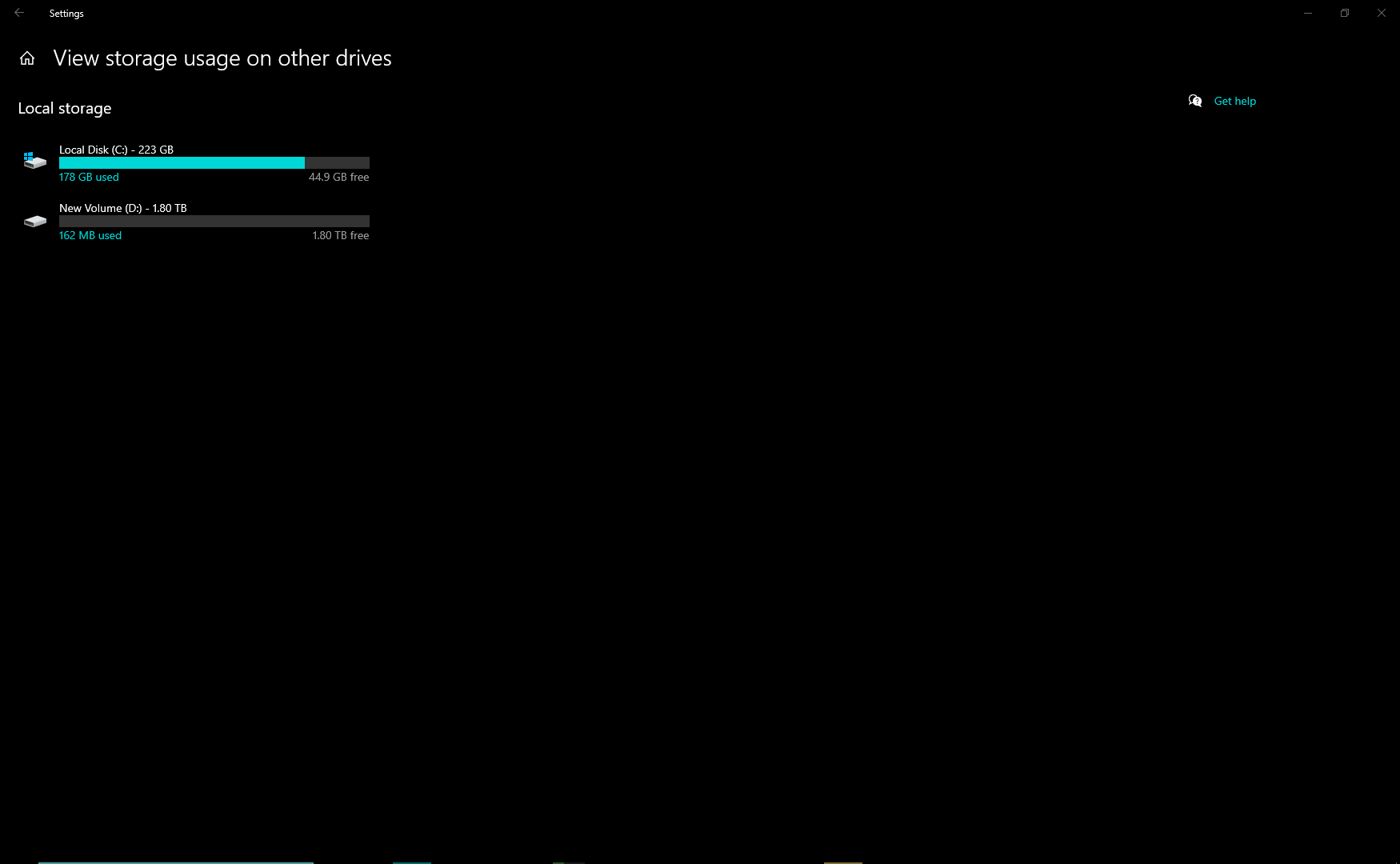 What is the D driver used for? 487abbf9-b0a5-4b17-b6cf-cb8cb65cfa9e?upload=true.png