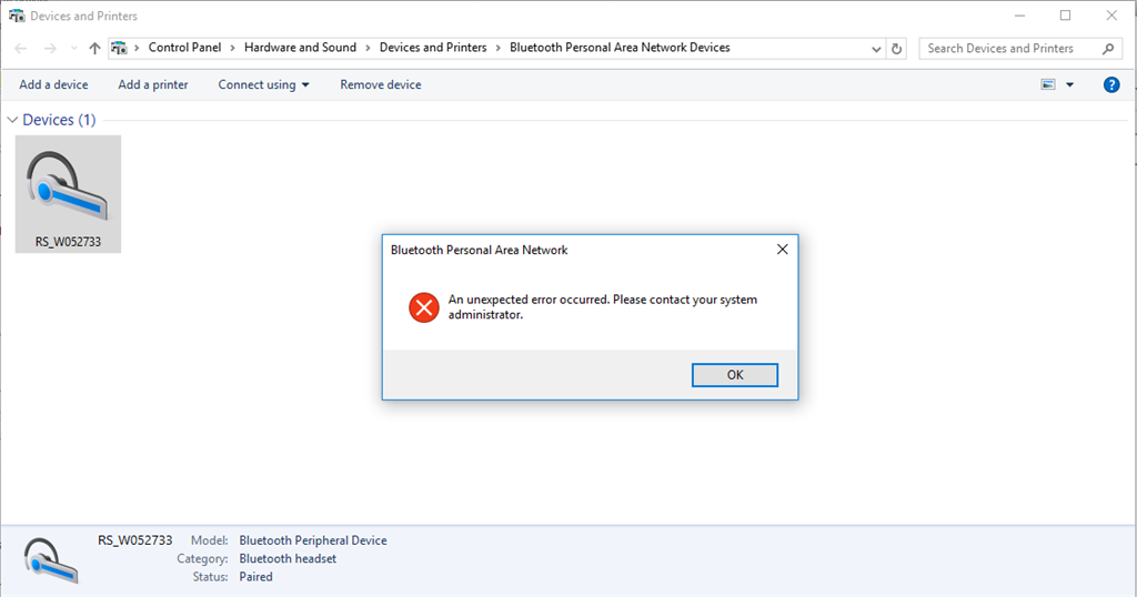 personal area network pan not connecting and giving an error. 488d15f3-cc27-4530-901a-eaccad8b2e01.png