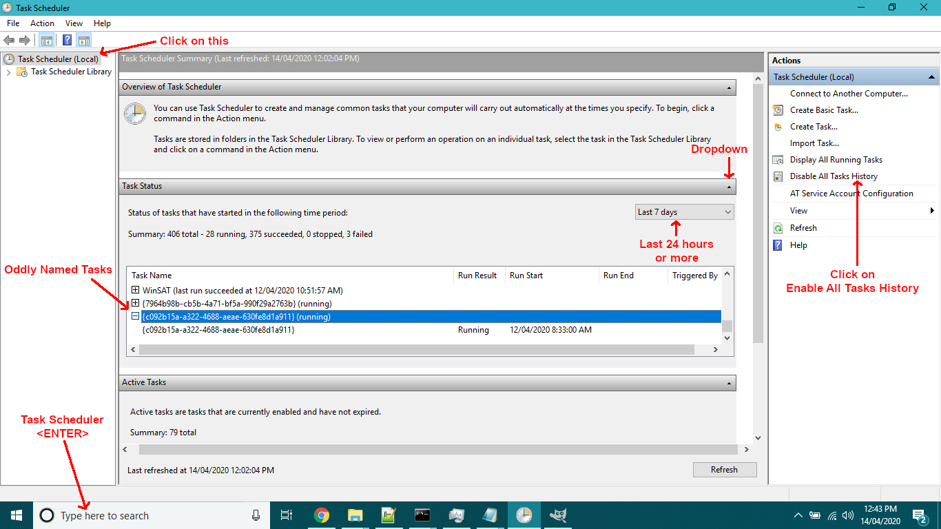 Oddly named tasks in Task Scheduler revealed 48927be5-c40c-493c-b66e-41771ce1d166?upload=true.jpg