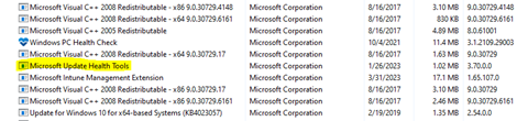 [Windows 11] Microsoft Update Health Tools 48a47e63-2059-411f-89da-a415f25f73da.png