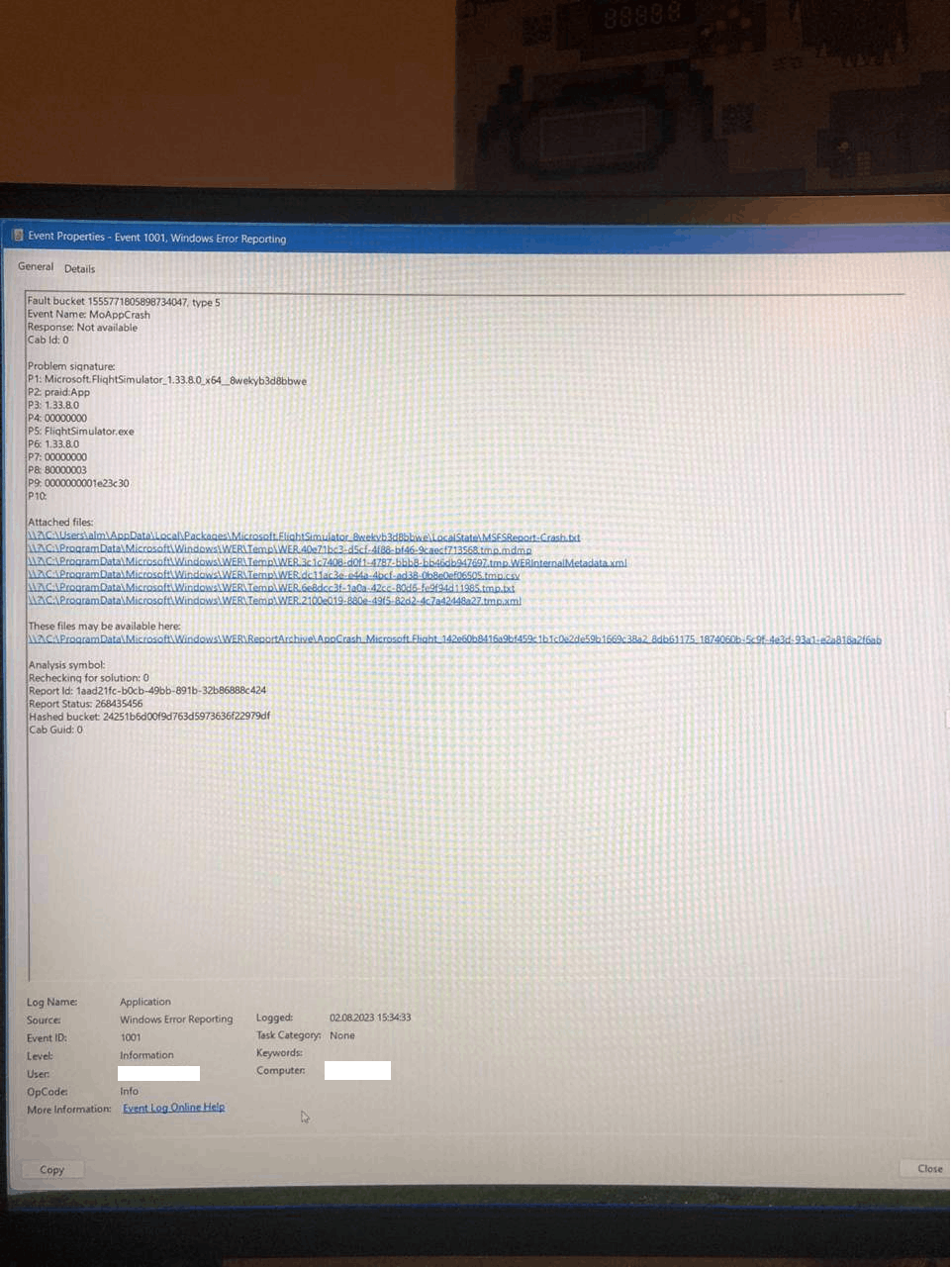 Having issues with " Decompressing asobo-aircraft-sr22-0.2.15.fspackage" Cant seem to get... 48b842d4-67a2-4466-ae56-bba6b044c7a6?upload=true.png