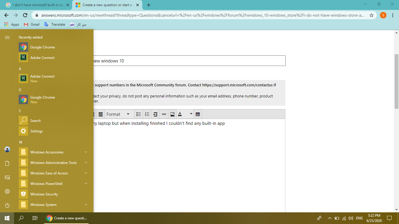 I don't have any built-in app on my new windows 10 48ed37ab-99e7-45ad-a952-03cd07b0f6da?upload=true.png