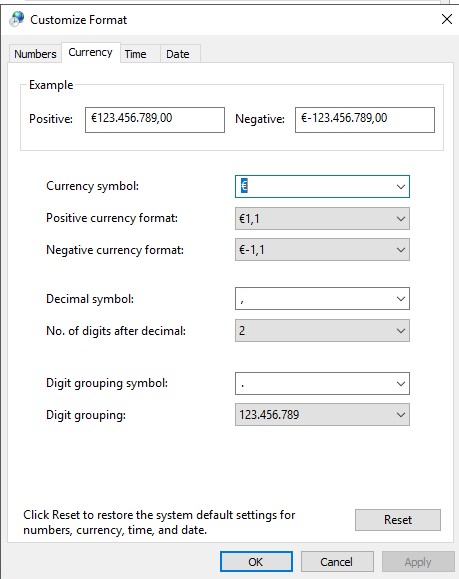 When ever am trying to copy paste values from ERP ex: 18.000,000 or from notepad it is... 49330147-3c7e-4ba8-bd87-c23f256984cc?upload=true.jpg