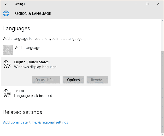 Issues with the multi keyboard languages in Windows 10. Two Hebrew keyboards appear. 496ee567-8dd0-4738-a446-dda780dd7657.png