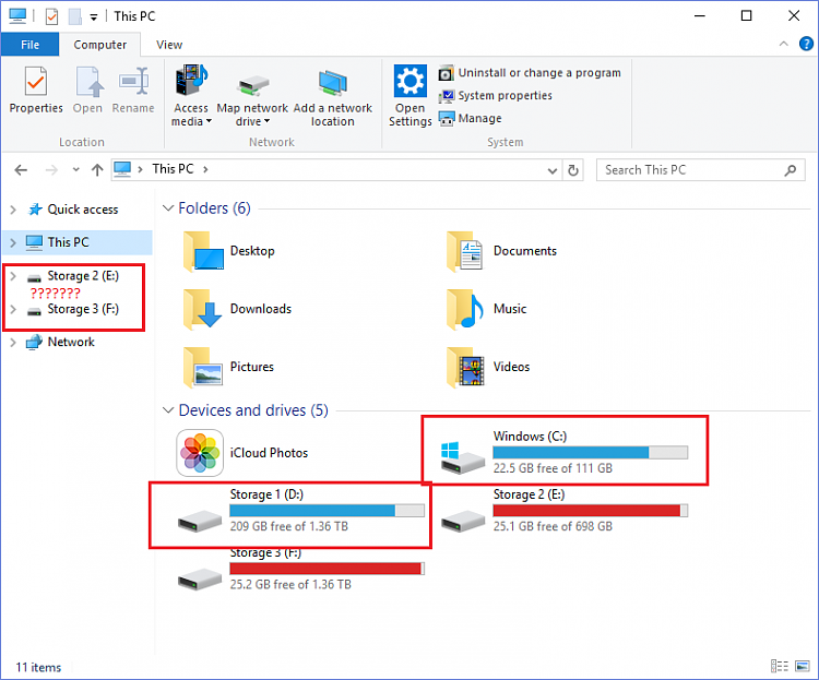 File Explorer shows 2 One Drive links on the navigation pane. how do i get rid of it? 49901d1485959962t-drives-missing-file-explorers-navigation-pane-xdcfhcf.png