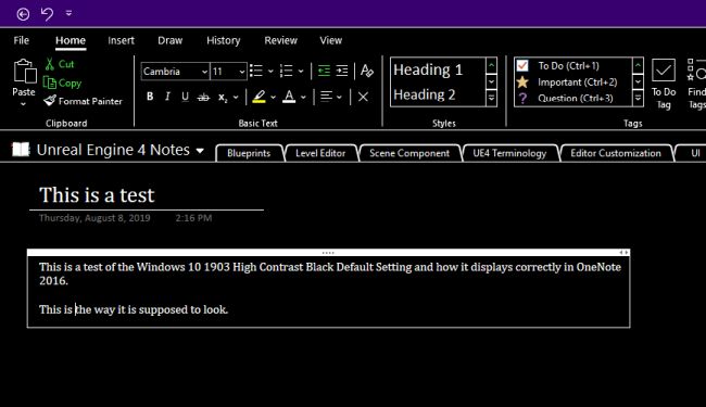 Windows 10 1903 High Contrast Black With Modified Background Color Breaks In Some Apps 49d218da-1bab-40fc-8ab4-ed823f679c49?upload=true.jpg