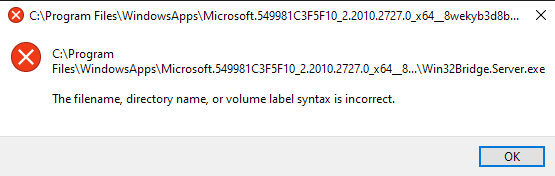 The filename, directory name, or volume label syntax is incorrect 49f58bf0-efec-42d5-bb1e-17929202a3db?upload=true.png