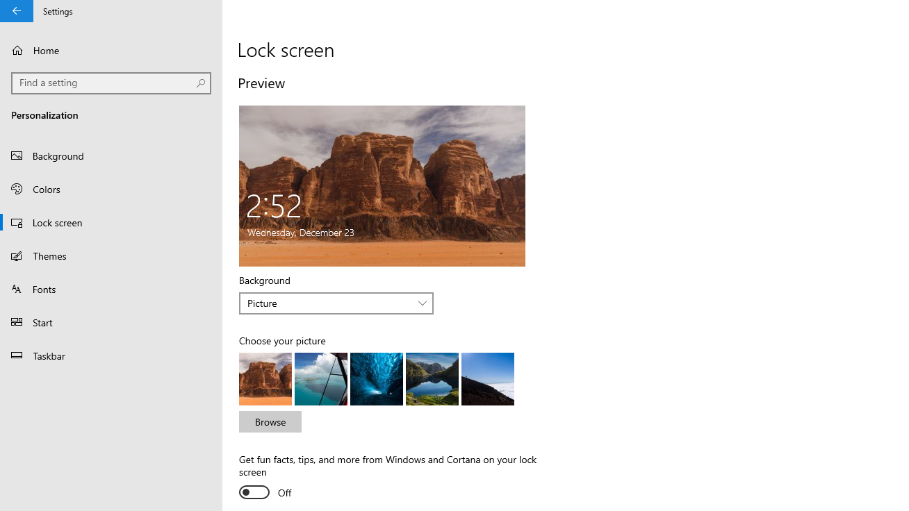 Showing unwanted links in Lock screen in Windows 10 4a203edd-2973-4fa1-84ae-dedb7968b14f?upload=true.png