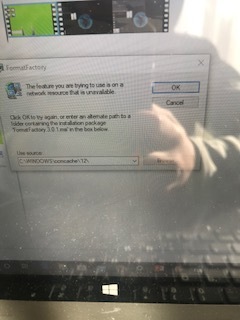 My Windows 10 Laptop has 'Windows Installer' is stuck on 'Preparing to Install' 4ae5f7f6-e5ab-4b97-a51b-af2b6b753a6b?upload=true.jpg