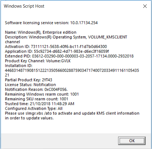 My PC showing "Windows is not activated" even after updating it. 4af9bcda-e4bf-4536-8d83-a2e5fbe7ca22?upload=true.png