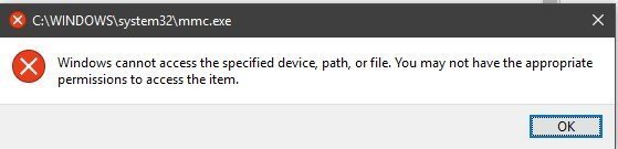 Start Menu can't access the system files after the 1809 Update 4b0452bd-2001-415c-9c94-79116bbe6569?upload=true.jpg