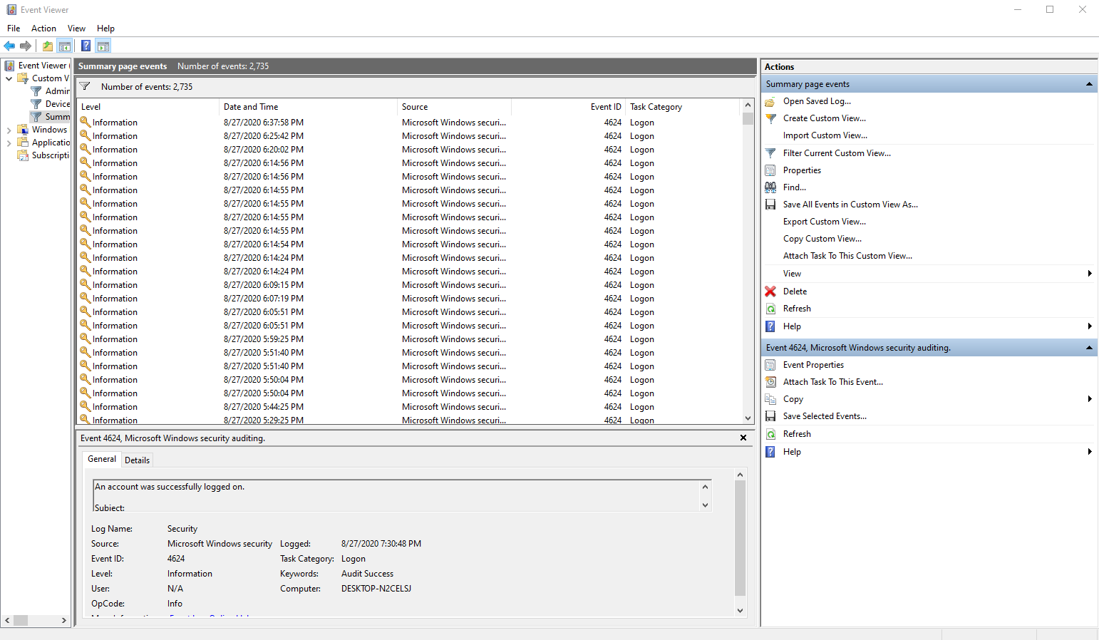 Intermittent stutter + Security event 4b228f5b-3a6f-4d99-8517-7f63a00b3bca?upload=true.png