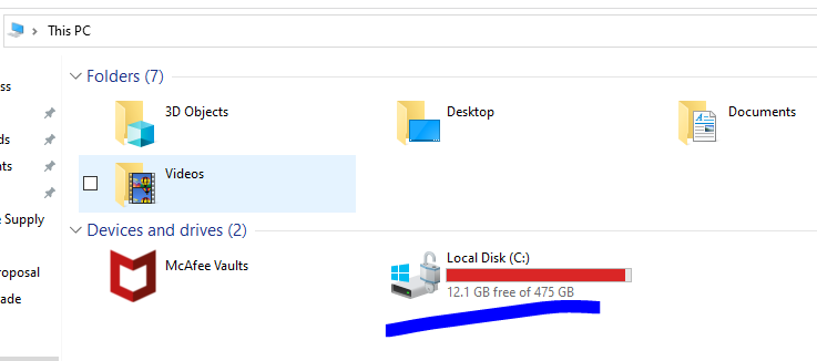 Windows 10 Disk full shows 4b2a3acc-5bb8-4181-954b-02c9d489fe03?upload=true.png