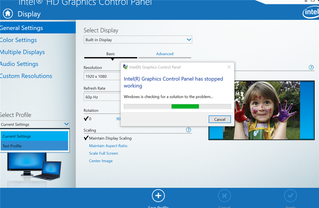 Intel Graphics Control Panel crashing on Windows 10 4bab0bce-8406-4dd0-ac64-878dac686fa7.png